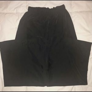 American Apparel Silk like wide leg pants. XXS